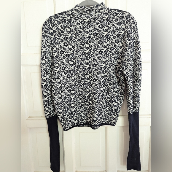 Chloé Floral Print Mock Neck Sweater - Picture 6 of 6